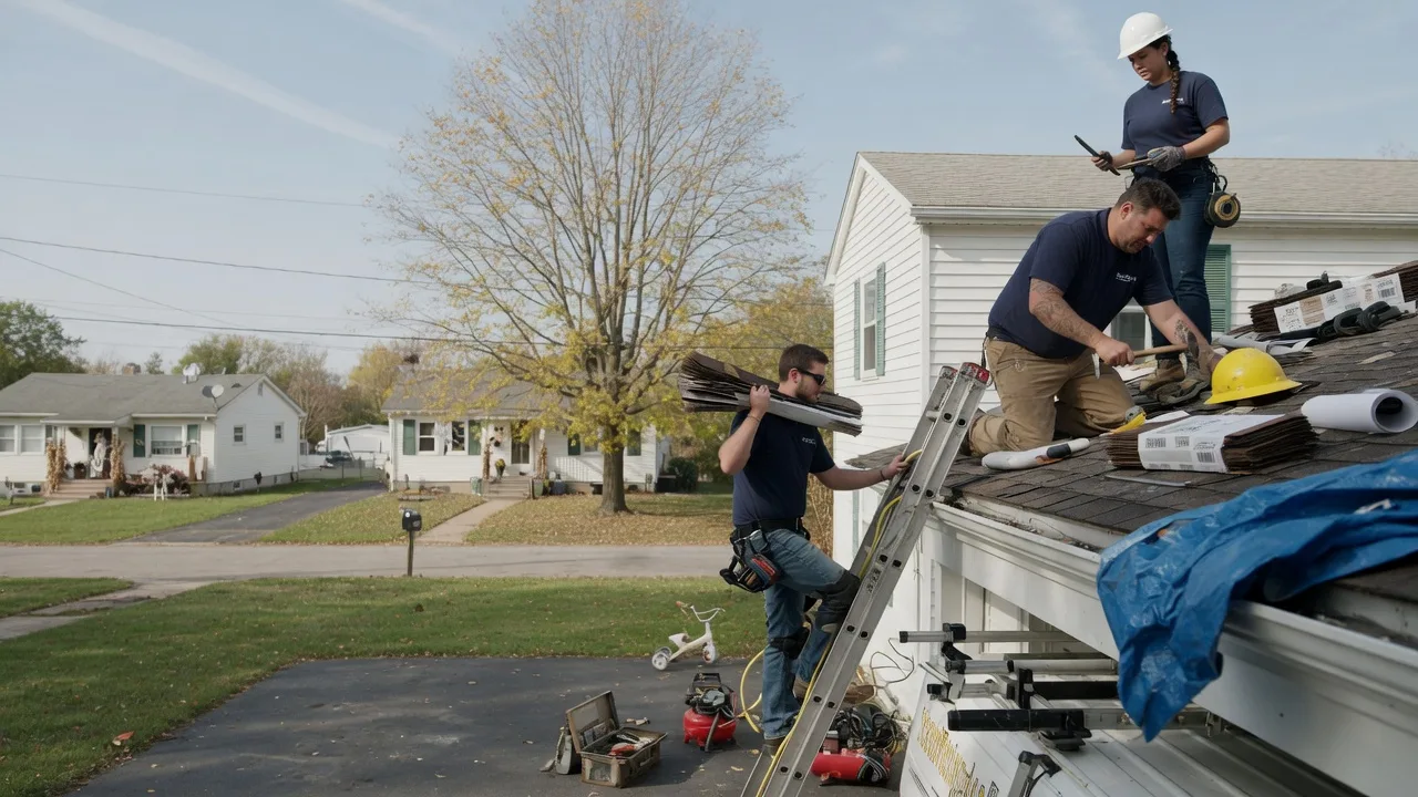 Local Roofing Contractors in Paris, MI near me